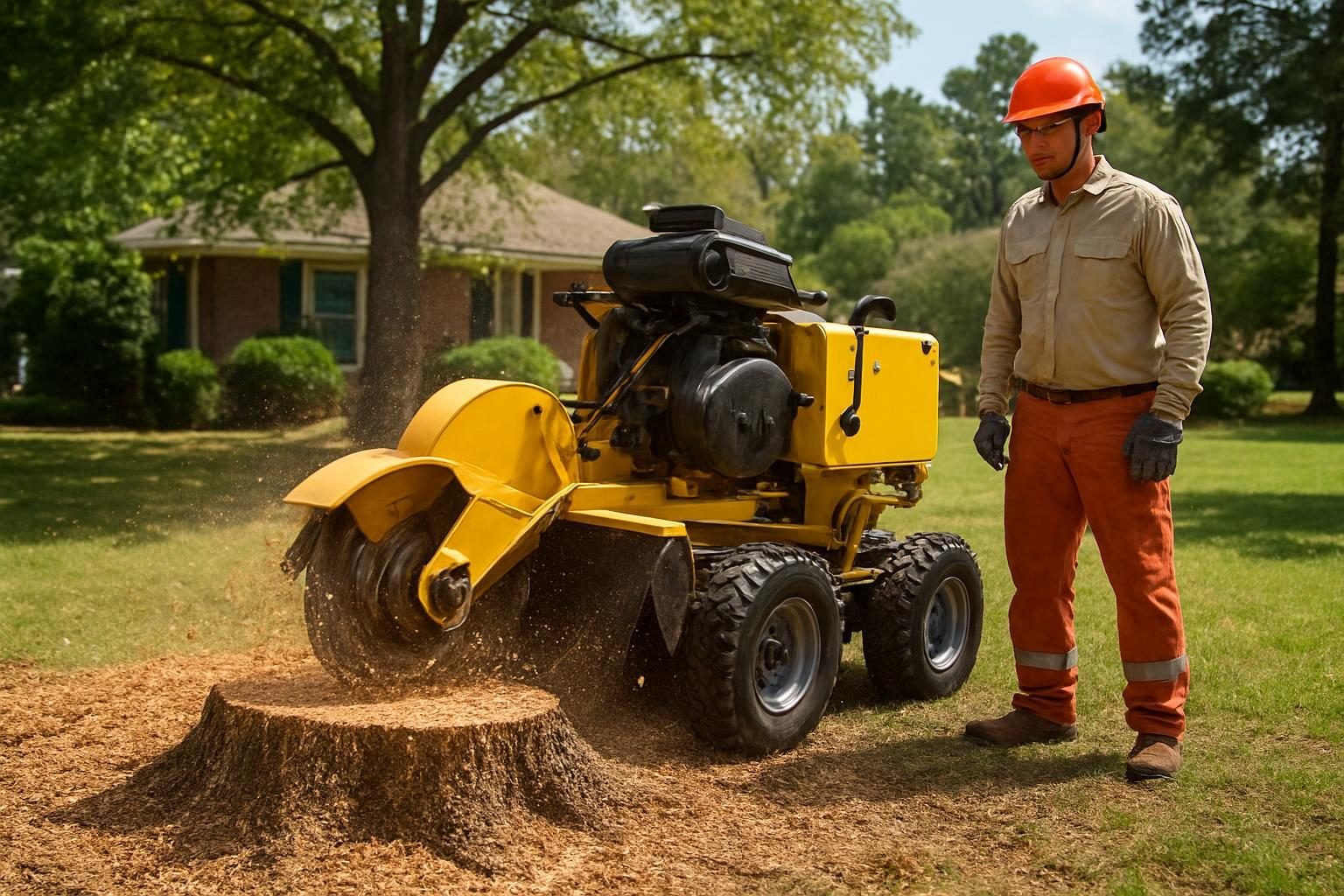 Stump Grinding Cost Per Stump (and Per Inch) in Fayetteville